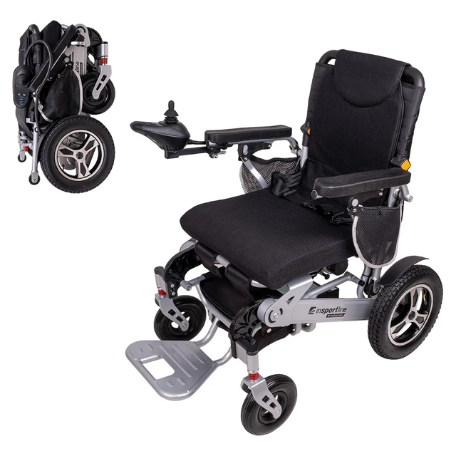 Elektrický invalidný vozík inSPORTline Hawkie 700W - 2. akosť