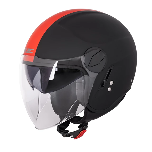 Prilba na skúter W-TEC Vernante - 2.akosť - Glossy Black