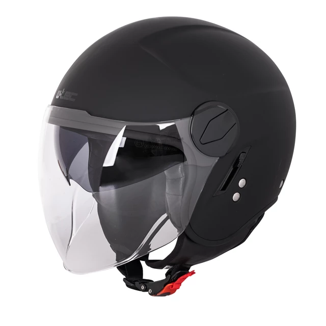 Prilba na skúter W-TEC Vernante - 2.akosť - Glossy Black
