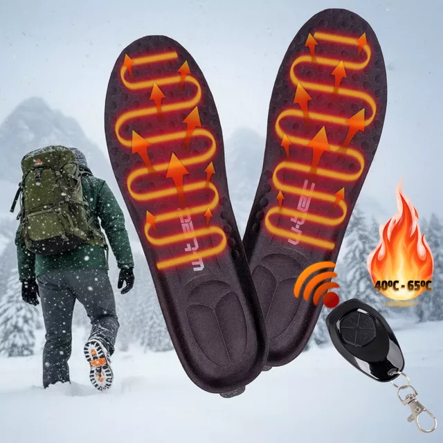 Vyhrievané vložky do topánok W-TEC Karpatos 2x2000 mAh s ovládačom