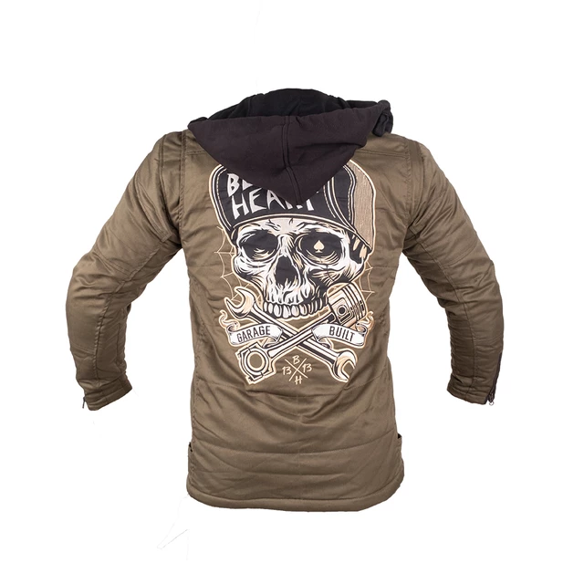 Pánska bunda W-TEC Black Heart Hat Skull Jacket s aramidom - 2.akosť