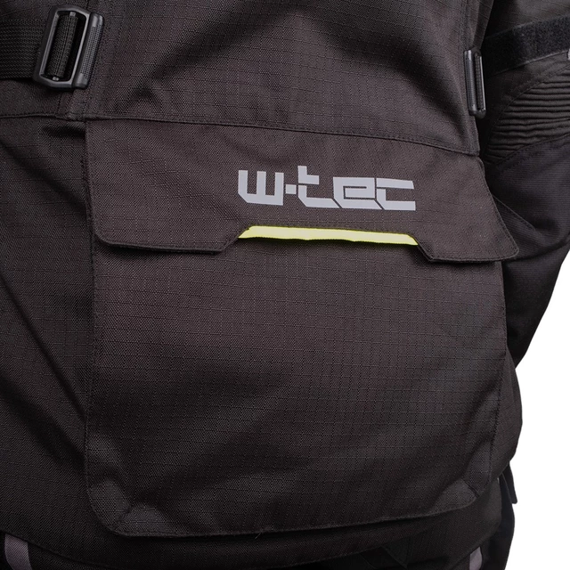 Dámska touringová moto bunda W-TEC Smackton Lady - šedo-oranžová
