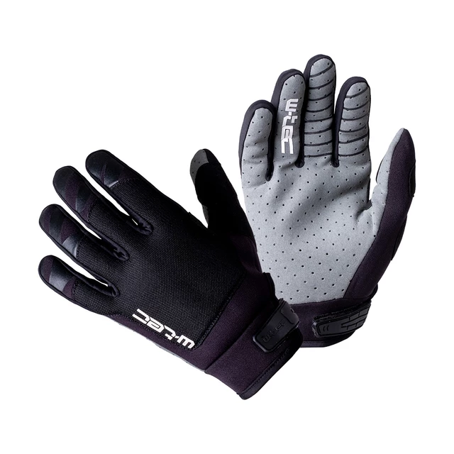 Detské motokrosové rukavice W-TEC Matosinos Kids - Black - Black