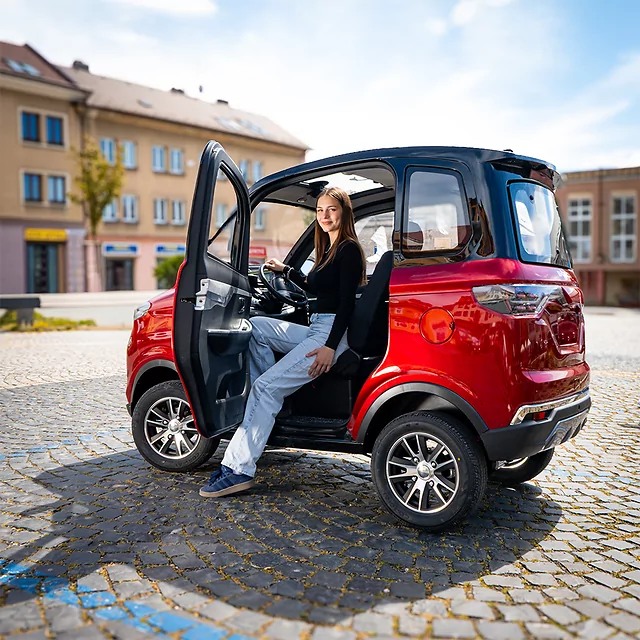 Elektrická štvorkolka W-TEC Tuligo - šedá
