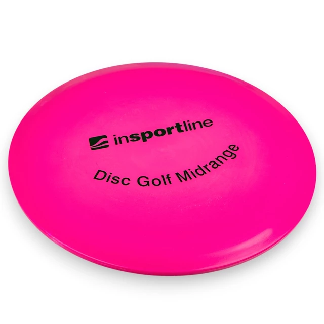 Lietajúci tanier na discgolf inSPORTline Midrange - zelená - ružová