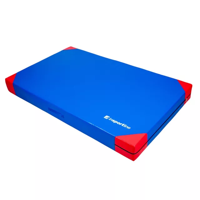 Gymnastická žinenka inSPORTline Agskal T25 200x120x20 cm - modrá