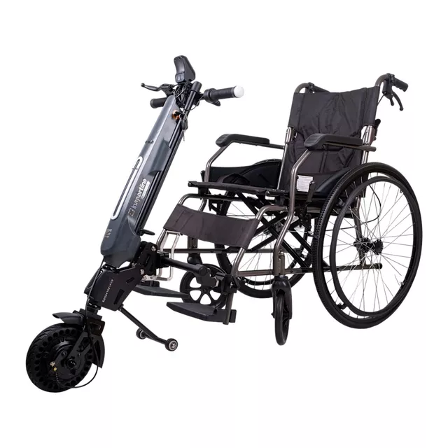 Mechanický skladací invalidný vozík inSPORTline Jakesully odľahčený s pohonom Oppatia
