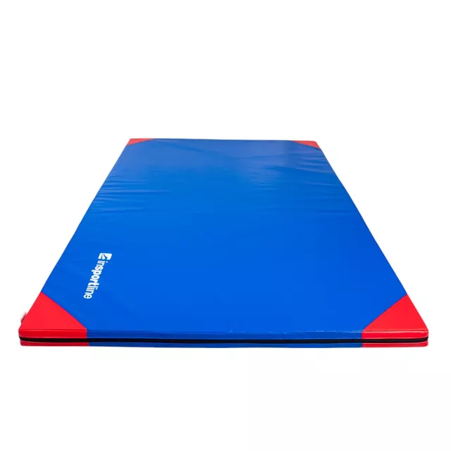 Gymnastická žinenka inSPORTline Gabyk T90 200x120x6 cm - modrá