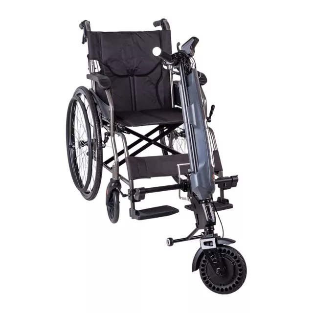 Mechanický skladací invalidný vozík inSPORTline Jakesully odľahčený s pohonom Oppatia