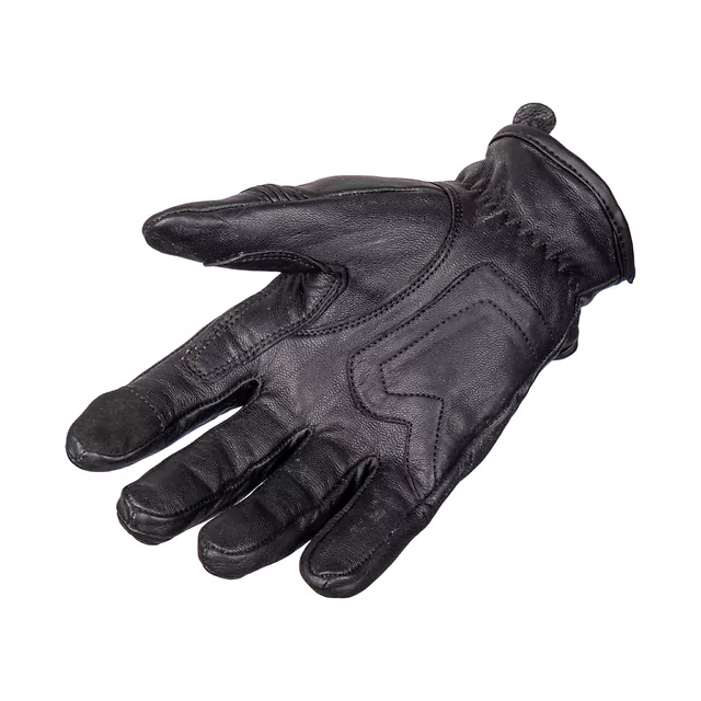Kožené moto rukavice W-TEC Cherton II - čierna
