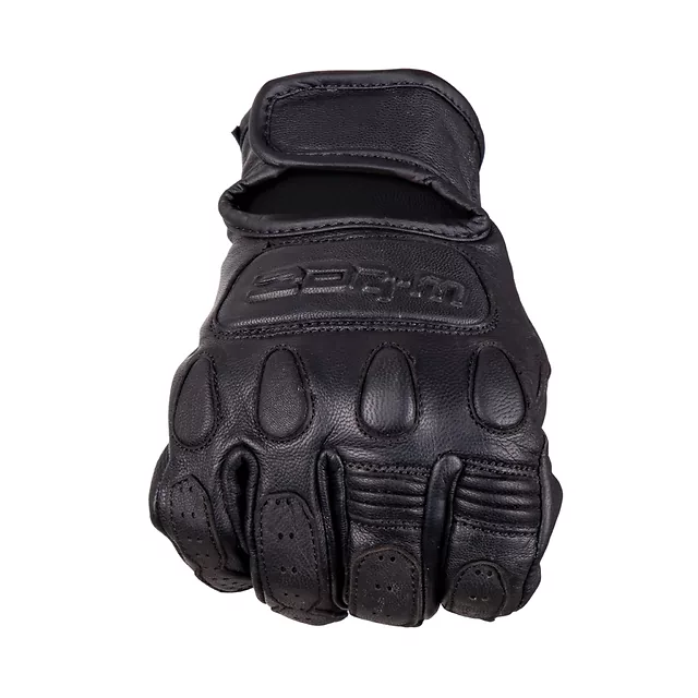 Kožené moto rukavice W-TEC Cherton II - čierna