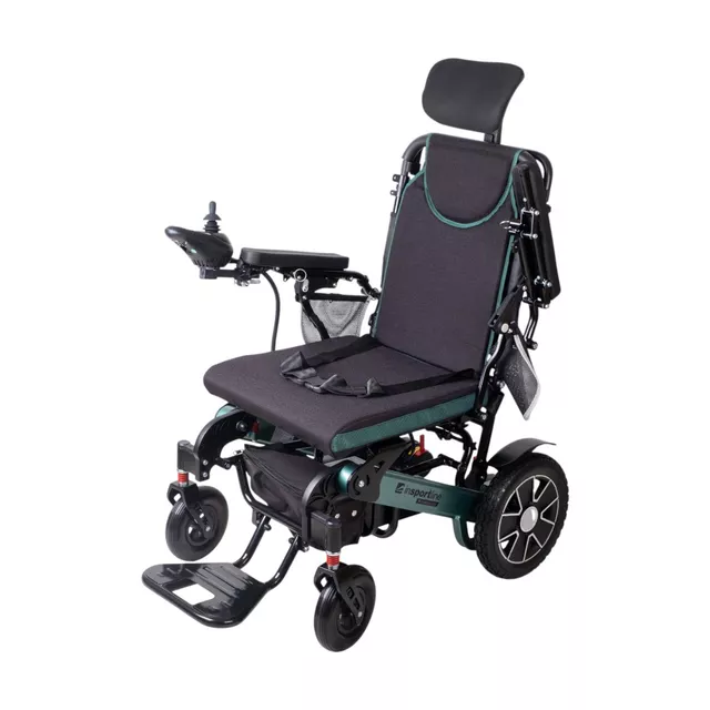 Elektrický invalidný vozík inSPORTline Hawkie Evo Plus II s polohovateľným operadlom 700W