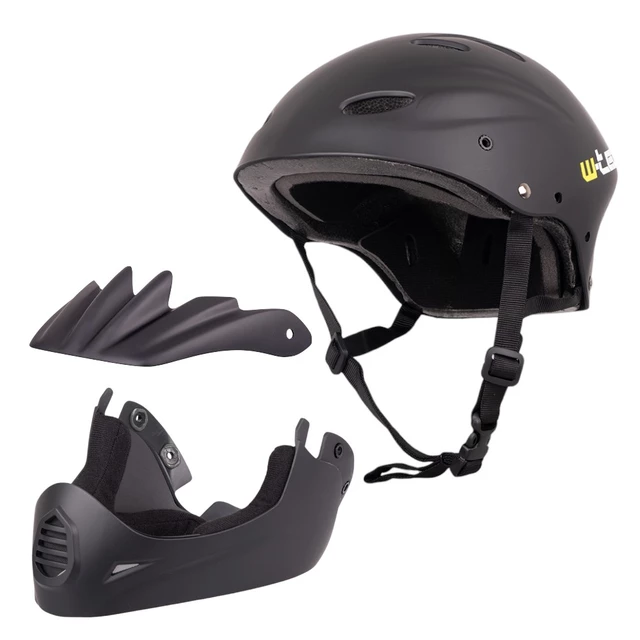 Downhill prilba W-TEC Campanero Matt Black