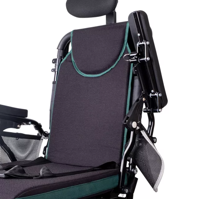 Elektrický invalidný vozík inSPORTline Hawkie Evo Plus II s polohovateľným operadlom 700W