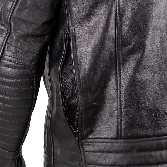 Kožená moto bunda W-TEC Murayo - čierna