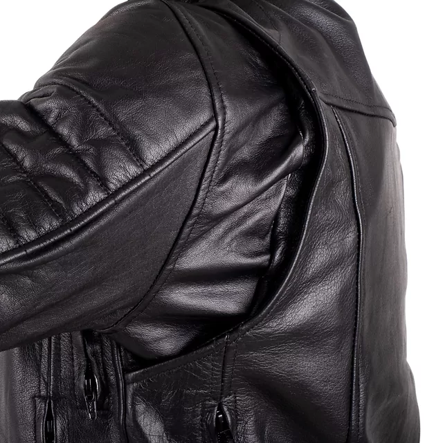 Kožená moto bunda W-TEC Murayo - čierna