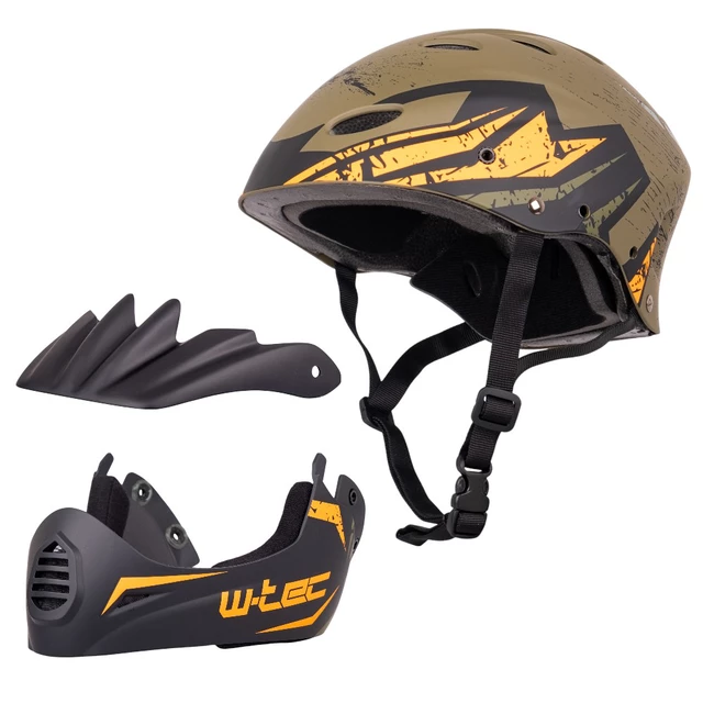 Downhill prilba W-TEC Campanero Matt Green