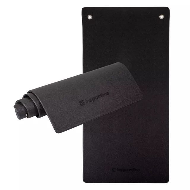 Podložka na cvičenie inSPORTline Aero Advance 120x60x0,9 cm - čierno-šedá - čierno-šedá