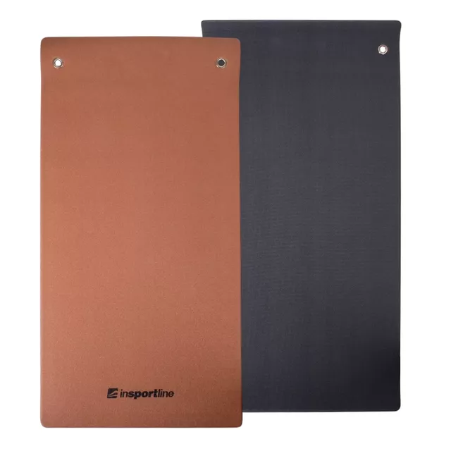 Podložka na cvičenie inSPORTline Aero Advance 120x60x0,9 cm - čierno-šedá