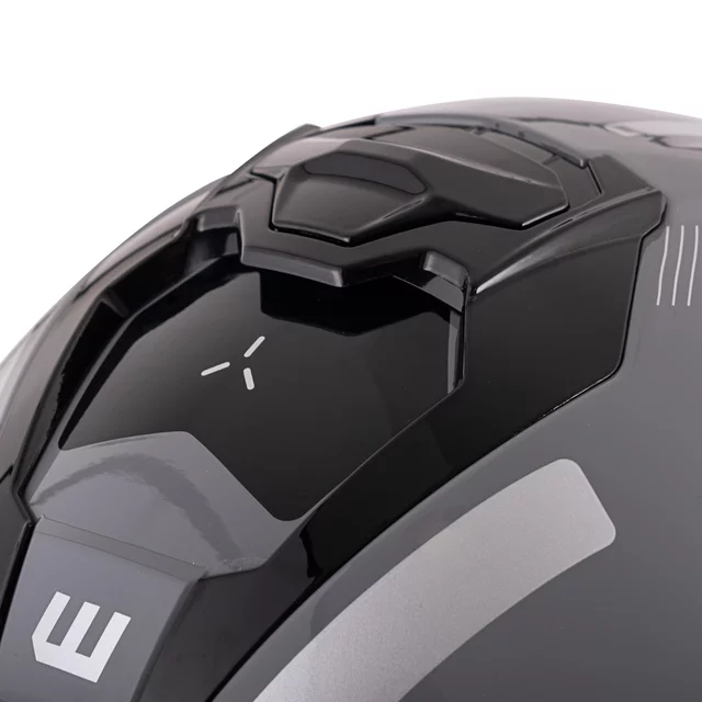 Preklápacia moto prilba W-TEC Zoroz P/J - Glossy Tricolor