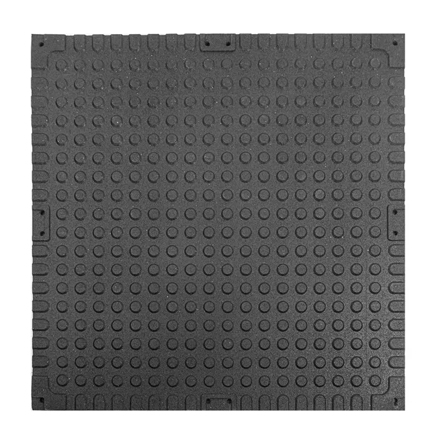 Záťažová podložka inSPORTline Luxteko Waffle 100x100x2 cm - drevo
