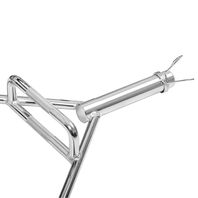 Hex olympijský hriadeľ inSPORTline Hexlif 140cm/50mm 21,8kg, do 200kg, s objímkami