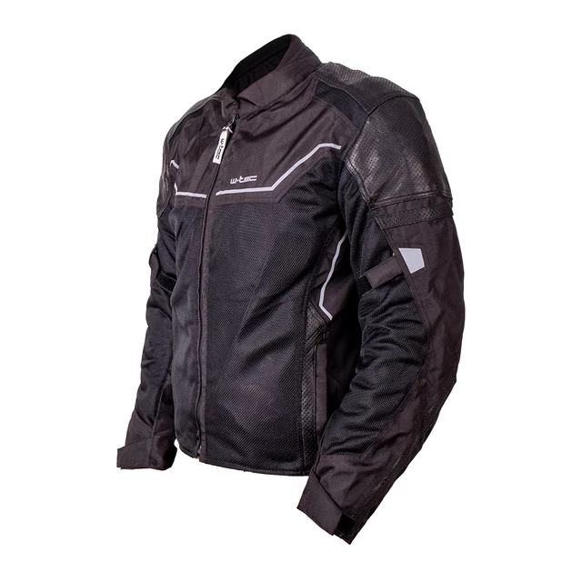 Moto bunda W-TEC Adam - čierna
