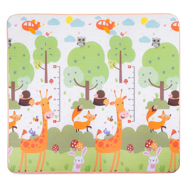 Rolovateľná detská podložka inSPORTline Lhotino 200x180x1,5 cm - Podmorský svet