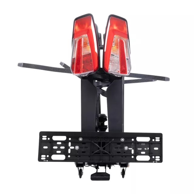 Nosič bicyklov na ťažné zariadenie inSPORTline Trekan 2 Elektro - pre dva bicykle