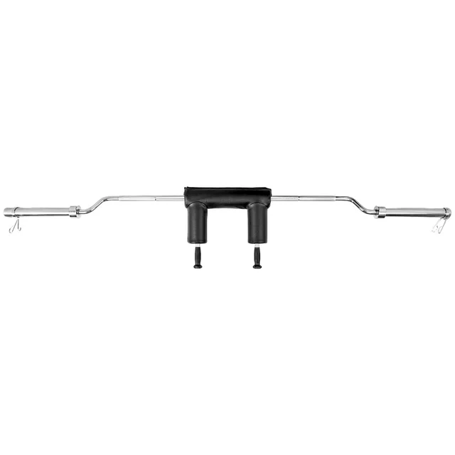 Olympijský hriadeľ na drepy inSPORTline Squabar 239,3cm/50mm 25,5kg, do 317kg, s objímkami