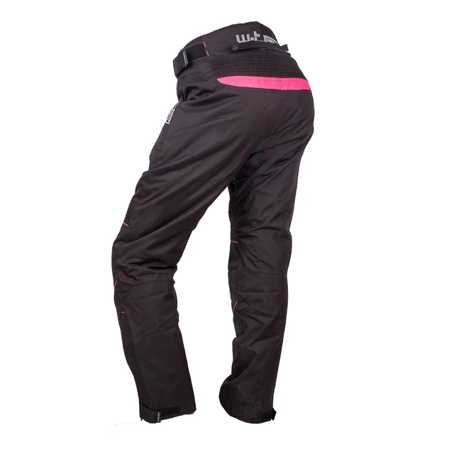 Dámske moto nohavice W-TEC Durmanes Lady - čierno-ružová