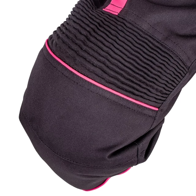 Dámske moto nohavice W-TEC Durmanes Lady - čierno-ružová