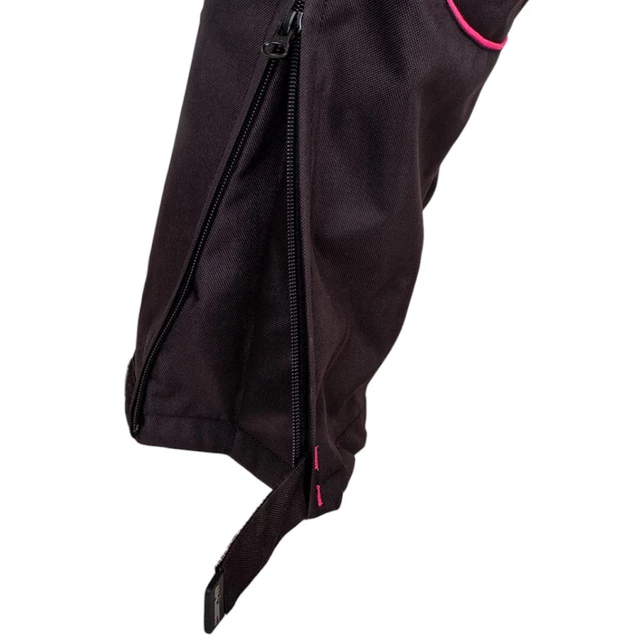 Dámske moto nohavice W-TEC Durmanes Lady - čierno-ružová