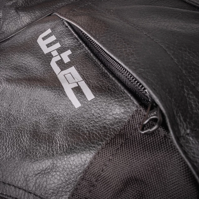 Dámska moto bunda W-TEC Durmana - čierno-ružová
