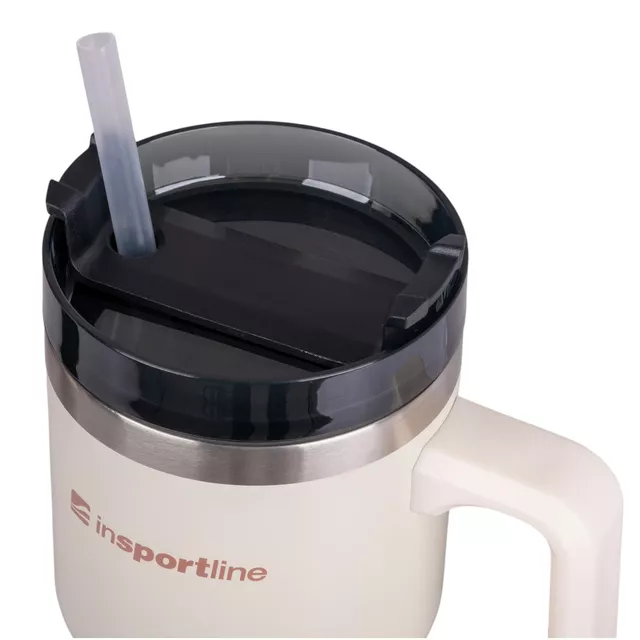 Termohrnček inSPORTline Teasara 600 ml - čierna