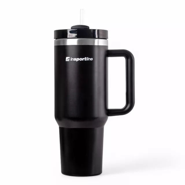 Termohrnček inSPORTline Misakafi Tumbler 1200 ml - čierna - čierna