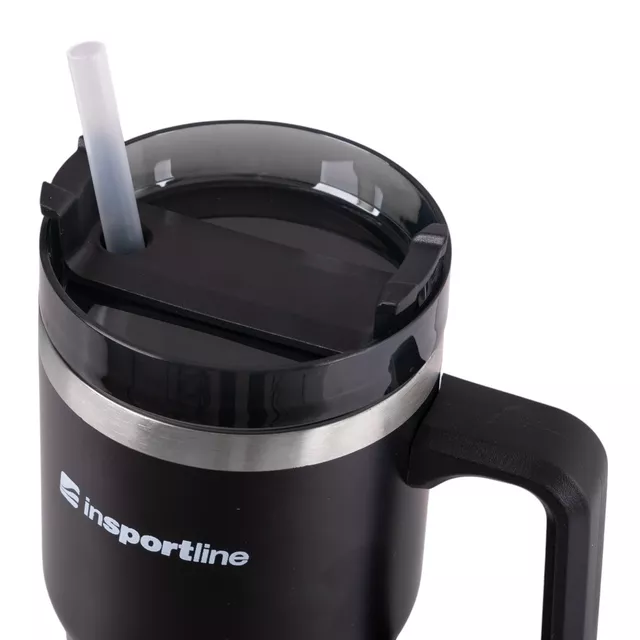 Termohrnček inSPORTline Teasara 600 ml - čierna