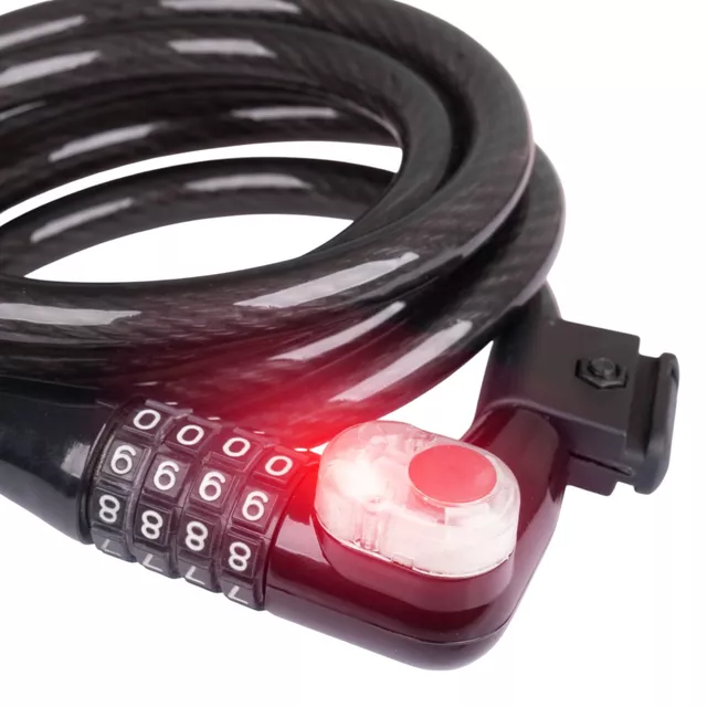 Kódový zámok W-TEC Bahrand 12*1800mm s LED svetlom