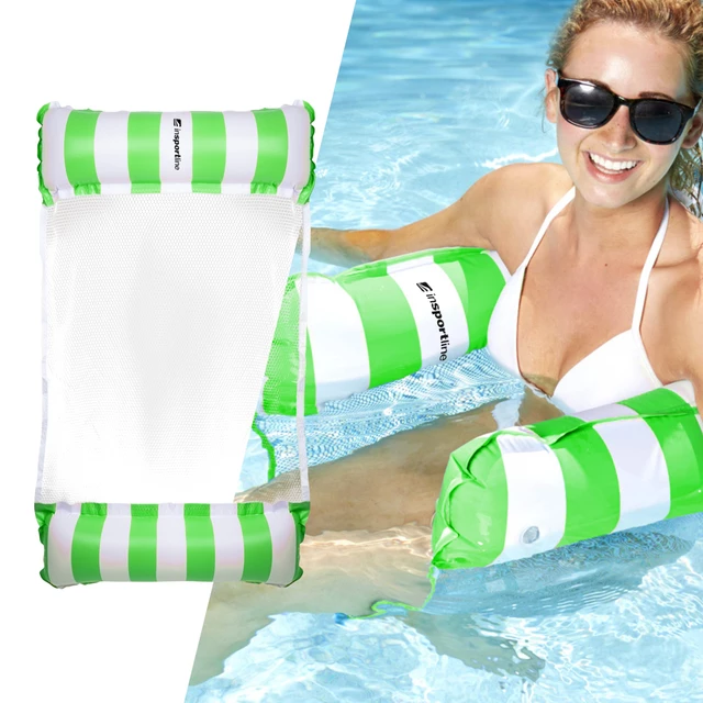 Nafukovací matrac inSPORTline WaveBed - 2.akosť - ružová
