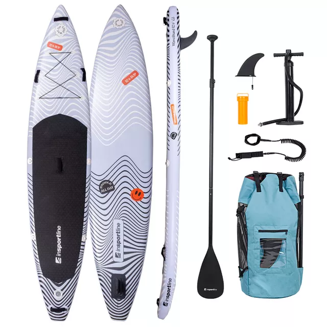 Paddleboard s príslušenstvom inSPORTline WaveShard 12'6" - 2.akosť