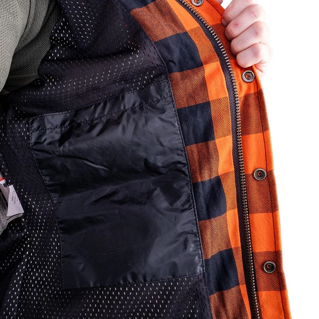 Moto košeľa BOS Lumberjack - Orange