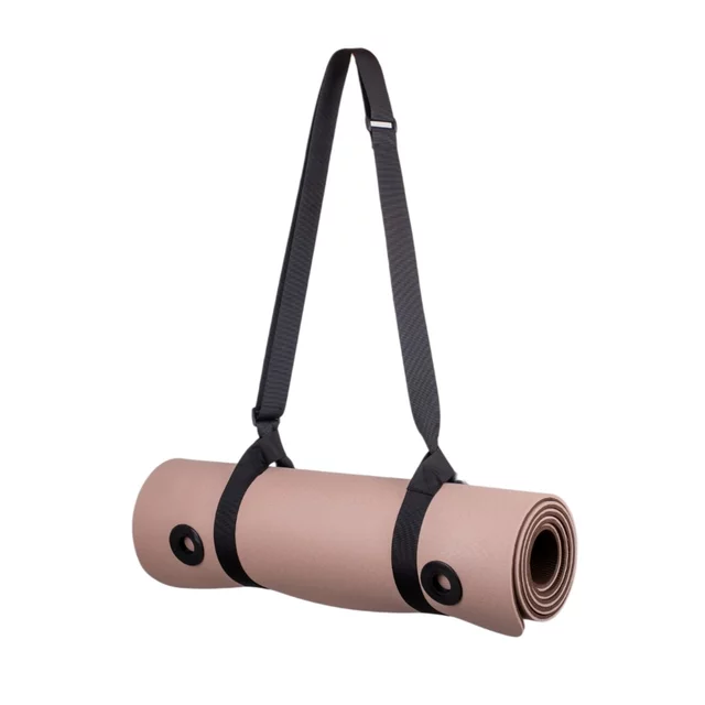 Podložka na cvičenie inSPORTline Kikami 180x61x0,8 cm - bamboo beige-hnedá