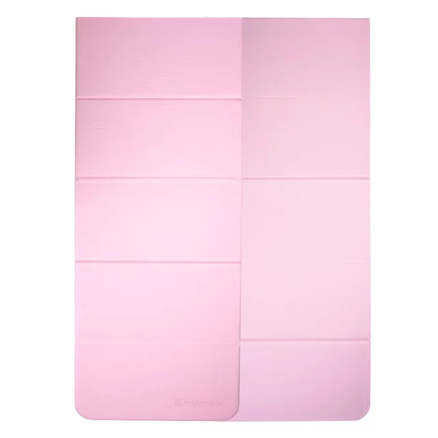 Skladacia podložka na cvičenie inSPORTline Lantemi 145x61x1 cm - svetlo modrá