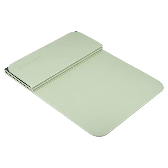 Skladacia podložka na cvičenie inSPORTline Misette 180x61x0,8 cm - bamboo beige-hnedá