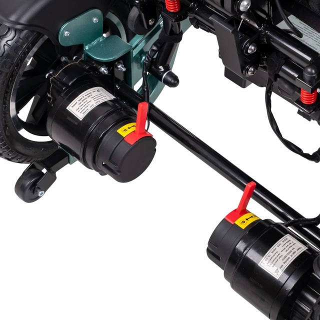 Elektrický invalidný vozík inSPORTline Hawkie Evo Plus II s polohovateľným operadlom 700W