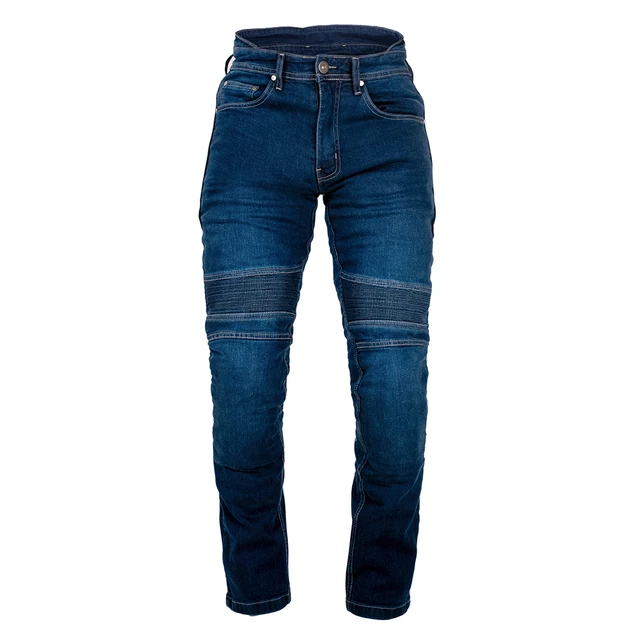 Pánske moto jeansy BOS Micas - Acid Blue
