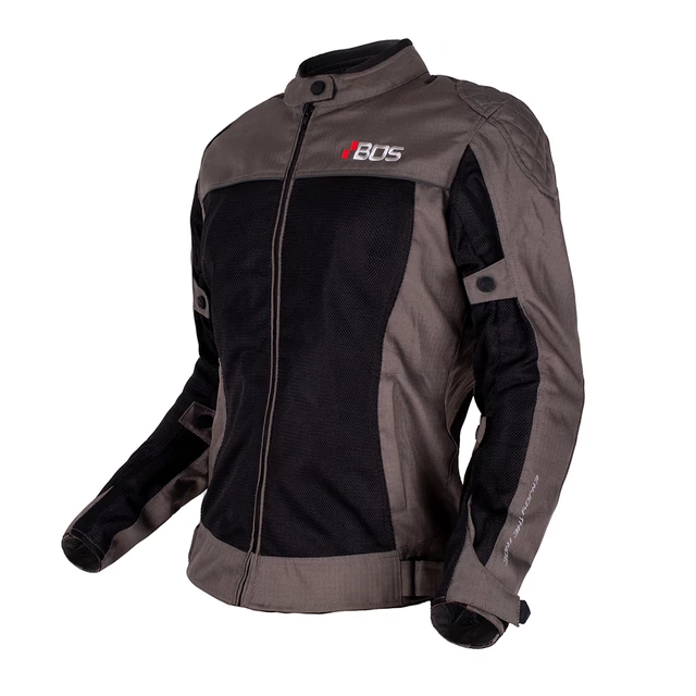 Dámska moto bunda BOS Sunshine - Gray
