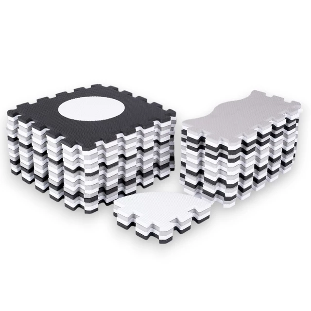Penové puzzle s ohrádkou inSPORTline Trastino 30,5x30,5x1 cm, 36ks