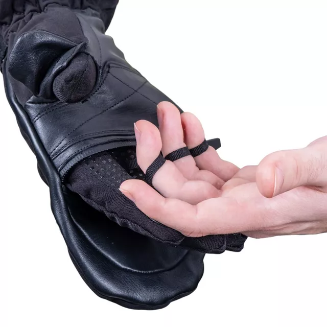 Vyhrievané rukavice W-TEC HEATflip 2v1 2x2000 mAh