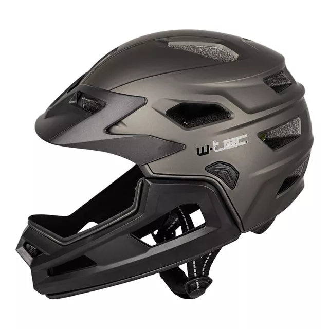 Junior downhill prilba W-TEC Estreito - Matt Metal